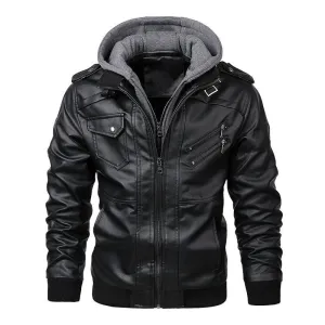Albert™ | Leather Winter Jacket