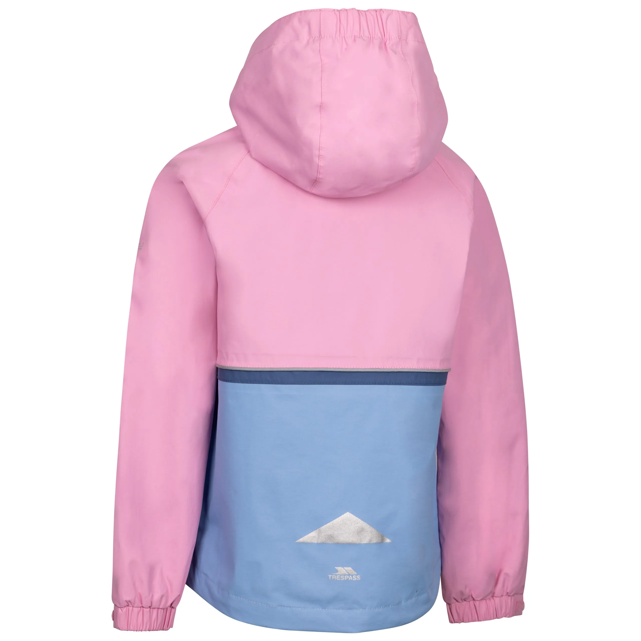 Allora Girls' Unpadded Waterproof Rain Jacket in SweetPink