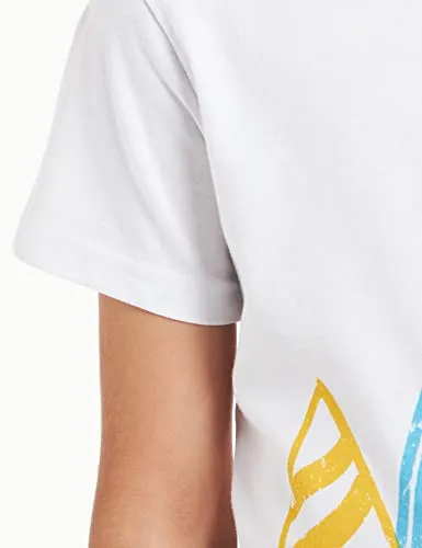 Amazon Brand - Jam & Honey Boy's Mix Pattern Regular Fit T-Shirt (JHSS20BTSHP355_Green, Blue Melange, White 11 Years-12 Years)