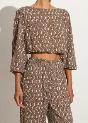 Antiqua Top (Nilo Print)