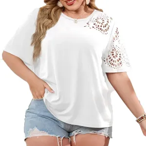 Antonia® | Chiffon Neckline T-Shirt For Women
