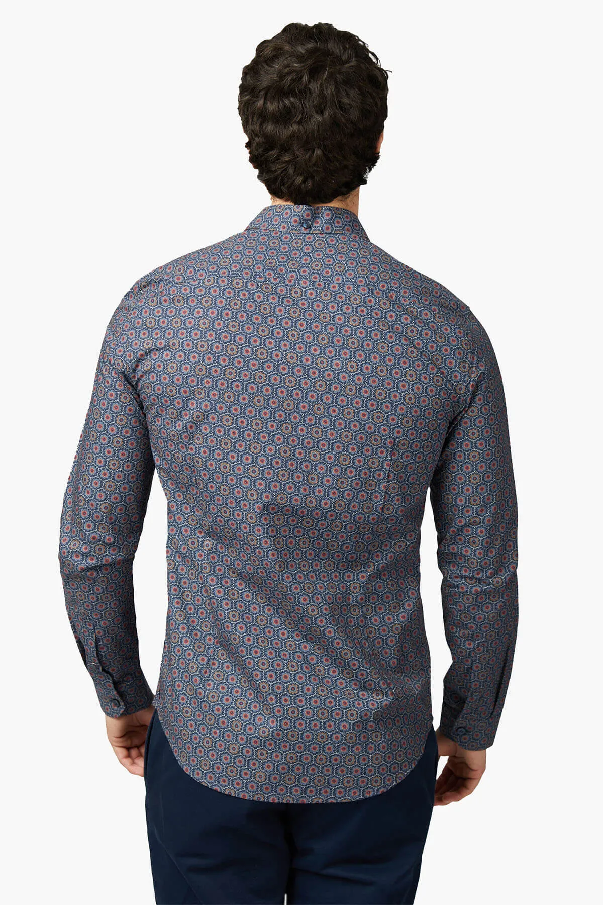 BEN SHERMAN | Foulard Print Shirt