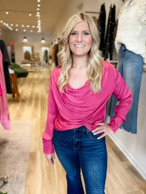 Bigger Mistakes Mulberry Blouse