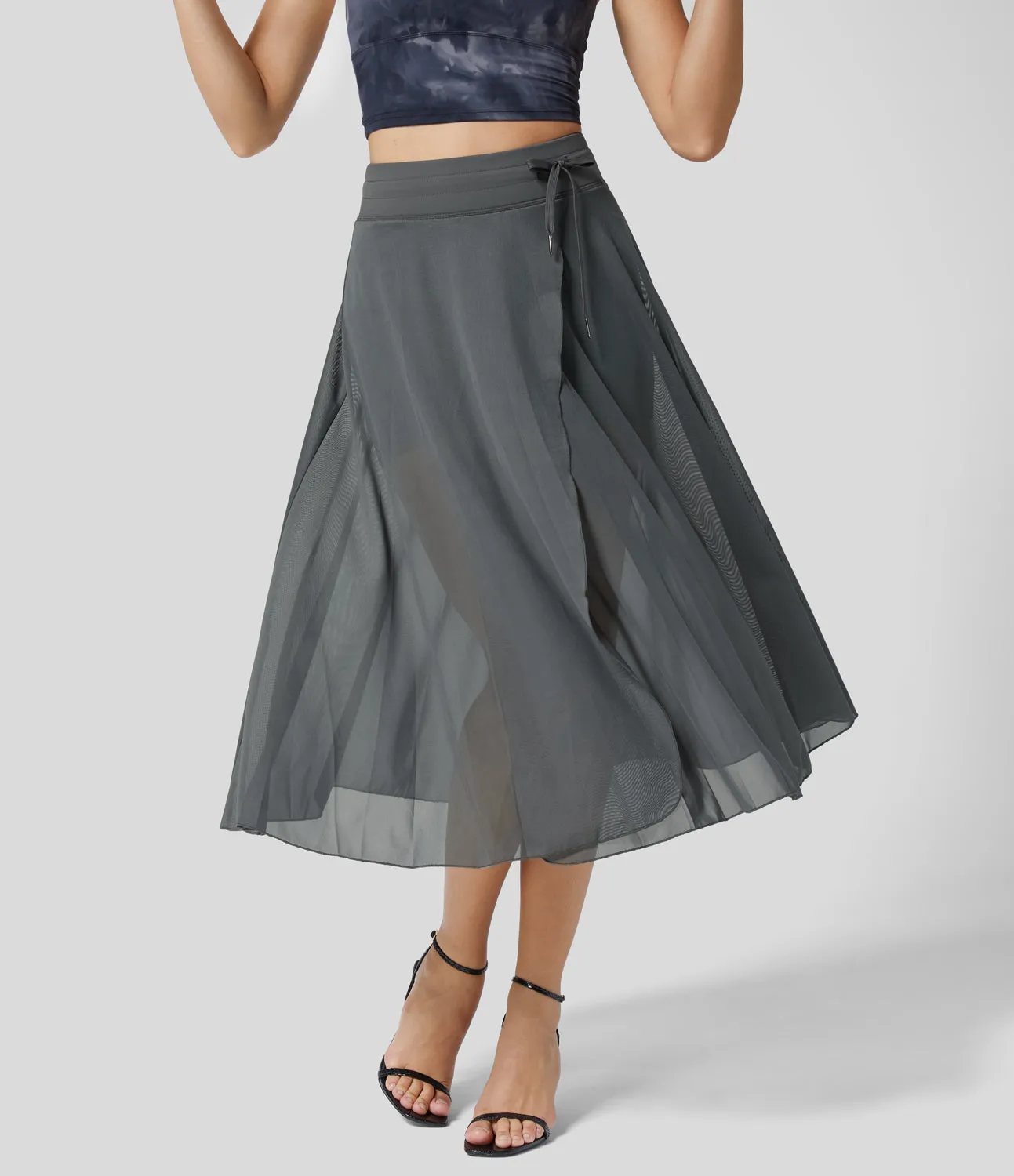 Black Midi Skirt | Pleated Midi Skirts for Women | Amélie