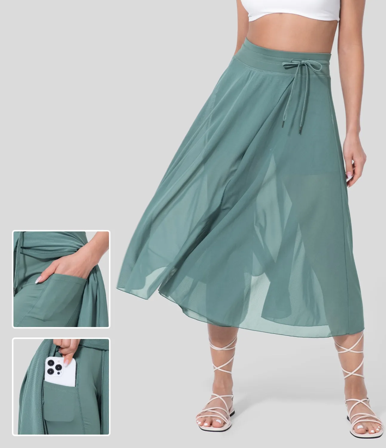 Black Midi Skirt | Pleated Midi Skirts for Women | Amélie