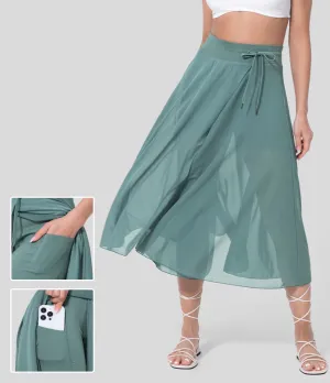 Black Midi Skirt | Pleated Midi Skirts for Women | Amélie