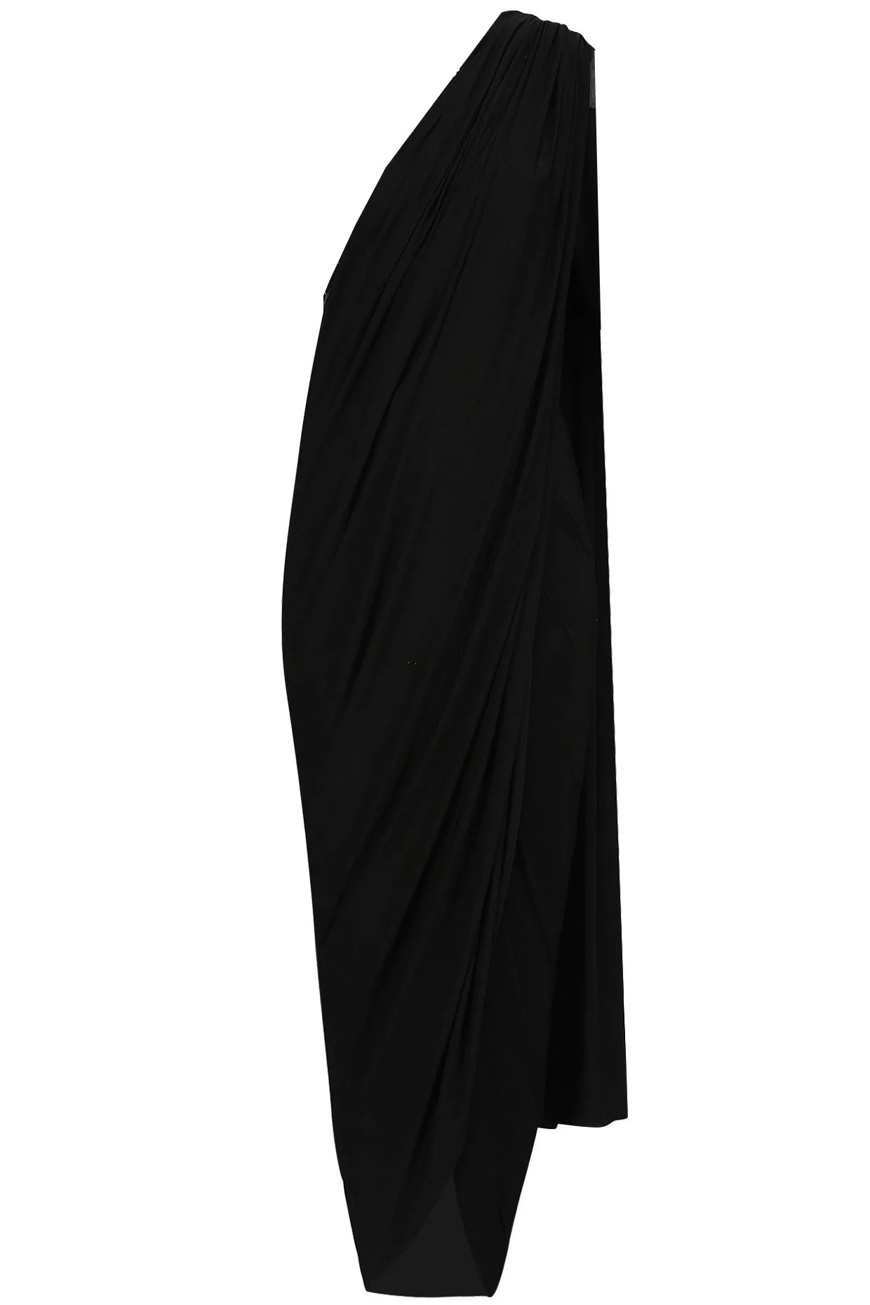 BLACK SARI DRAPE