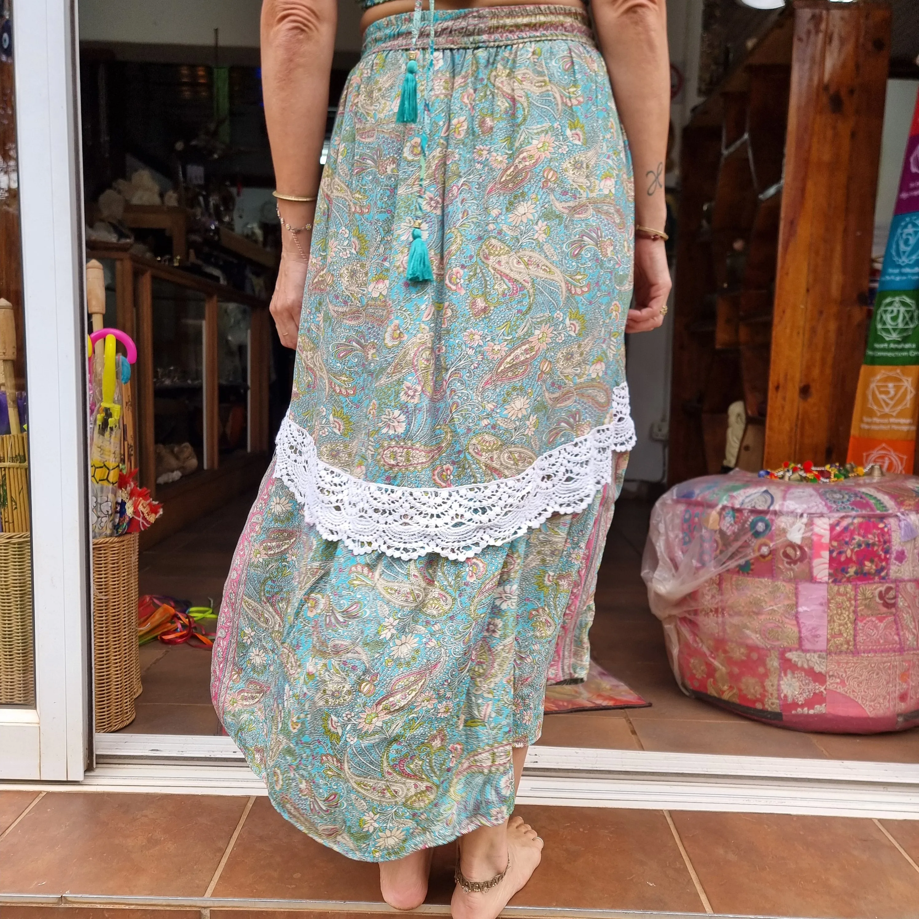 Blue Rabbit Skirt
