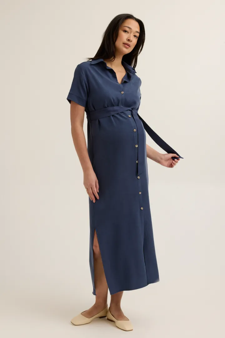 Blyth Maxi Shirt Dress