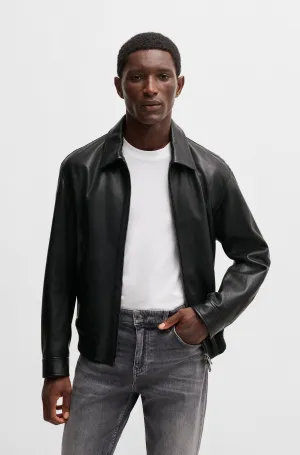 BOSS Casual Jackets Regular Fit in Leather - C-MERWYN1 10261962 01-50532807