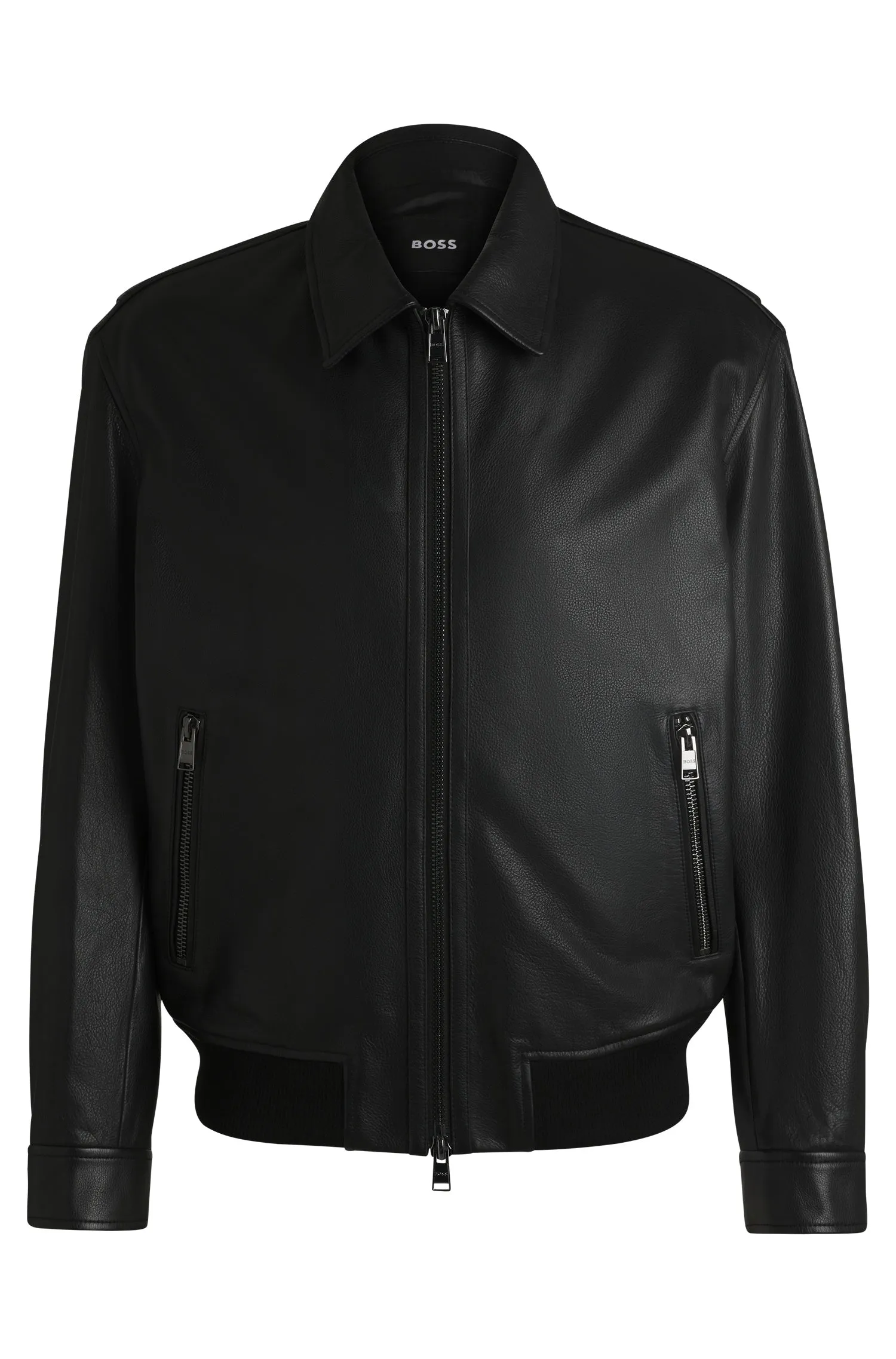 BOSS Casual Jackets Regular Fit in Leather - C-MERWYN1 10261962 01-50532807