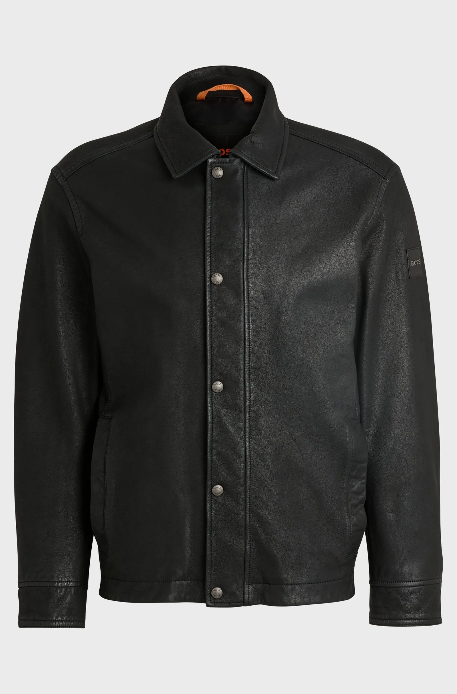 BOSS Casual Jackets Regular Fit in Leather - JERICHO 10265828 01-50522241
