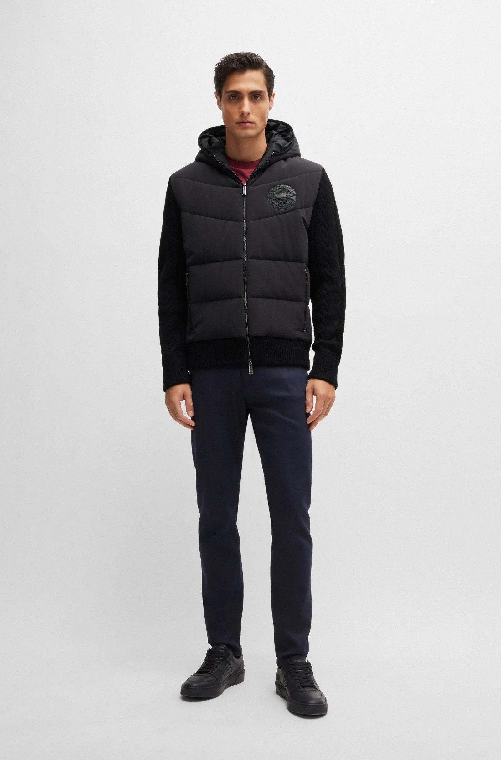 BOSS Casual Jackets Regular Fit in Wool - C-DORLANDO_PS 10261648 01-50519653