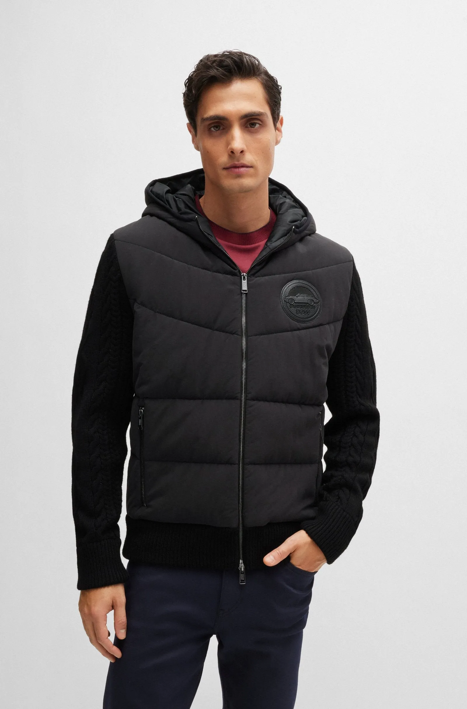 BOSS Casual Jackets Regular Fit in Wool - C-DORLANDO_PS 10261648 01-50519653