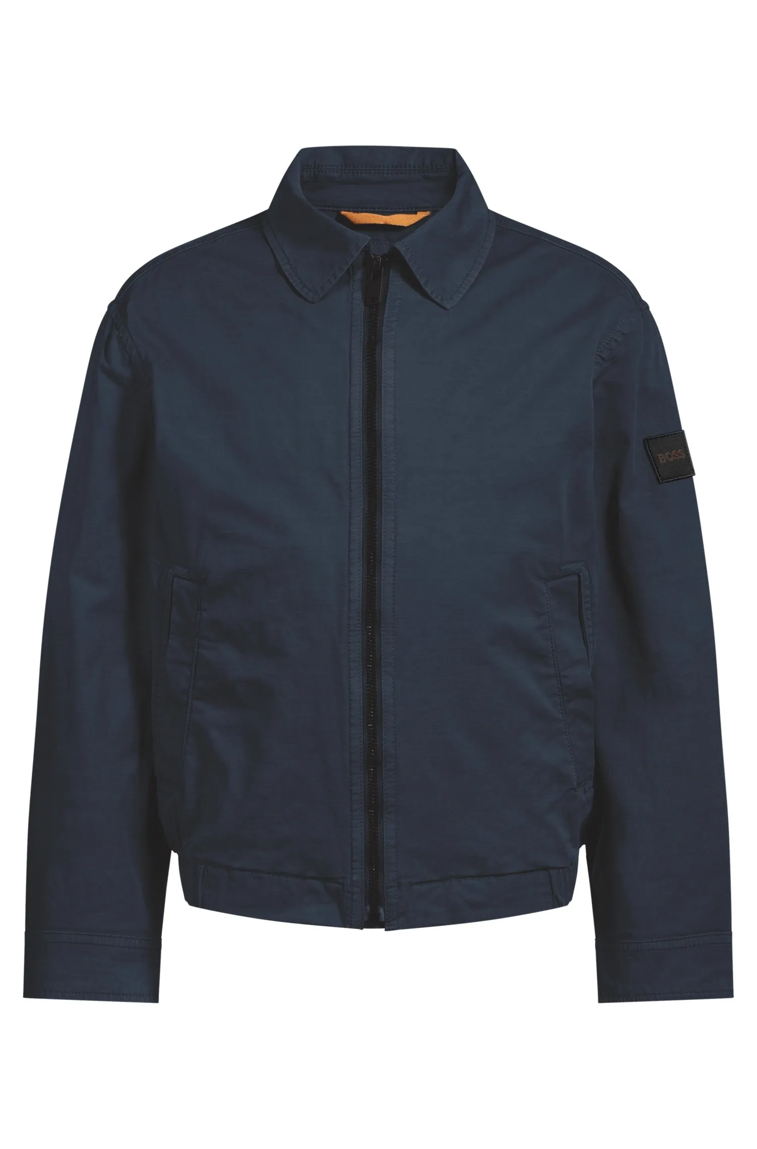 BOSS Casual Jackets Relaxed Fit in Cotton Mix - OCRUSH-D 10256880 01-50537107