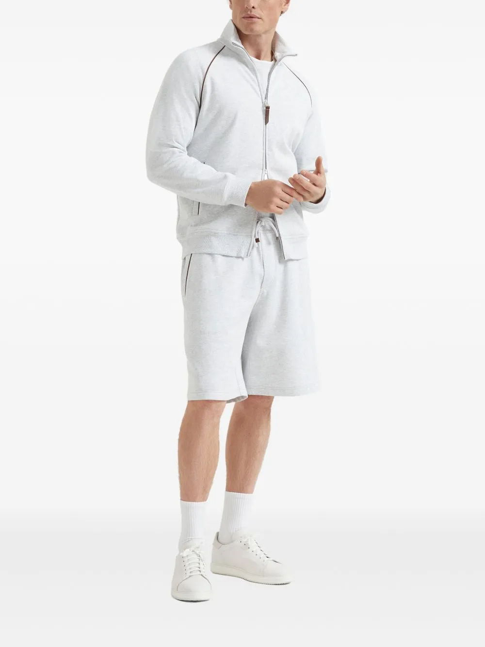Brunello Cucinelli Sweaters Grey