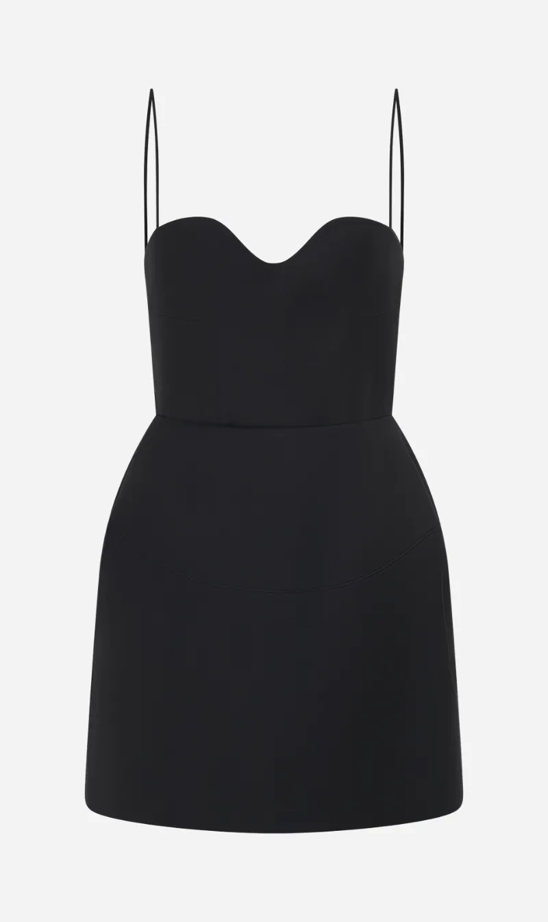 Camilla and Marc | Doherty Peplum Mini Dress - Black