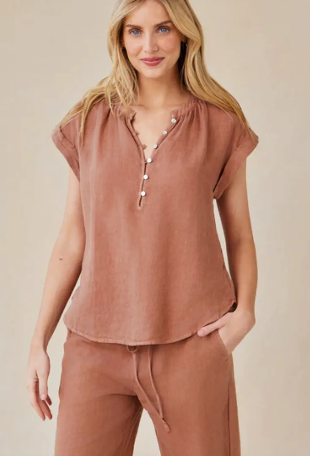 Cap Sleeve Pullover