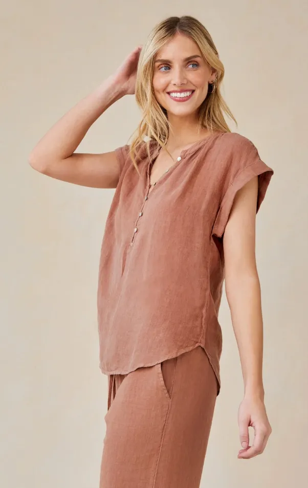 Cap Sleeve Pullover