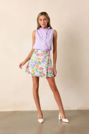 Carrington Reversible Wrap Skirt