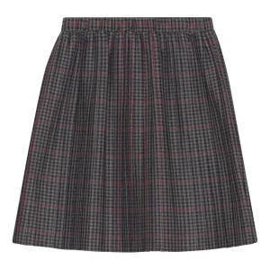 Christina Rohde Plaid Skirt