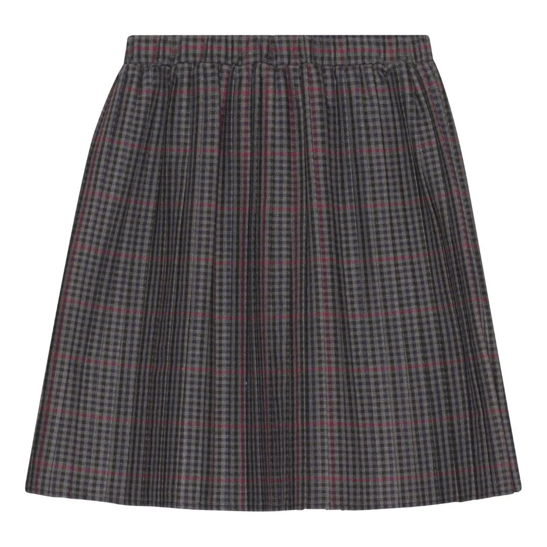 Christina Rohde Plaid Skirt