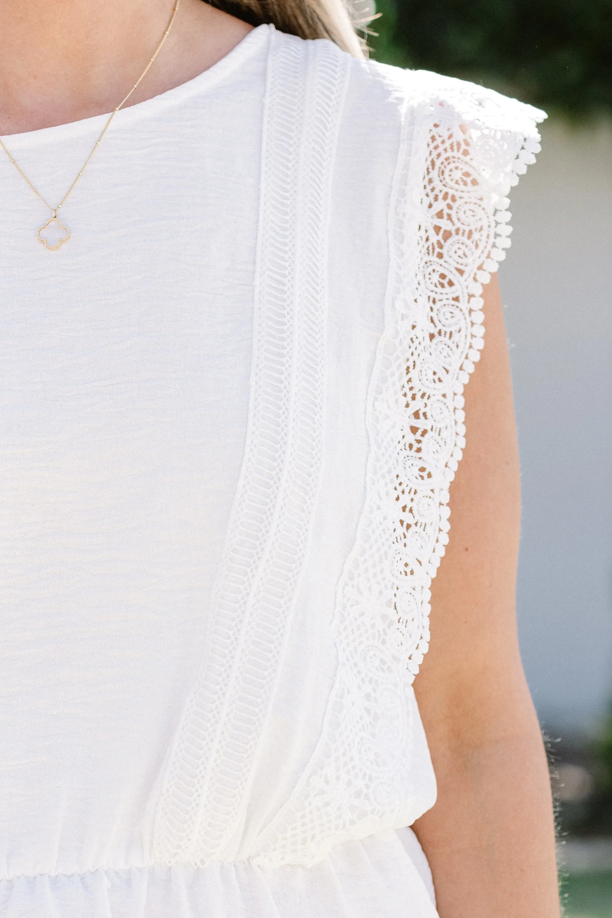 Closer Than Ever Top, White