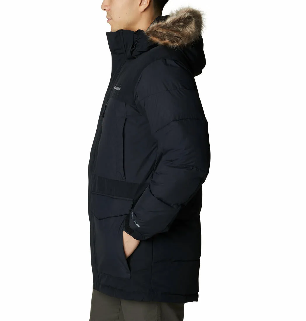 Columbia Mens Black Marquam Peak Fusion II Parka Jacket