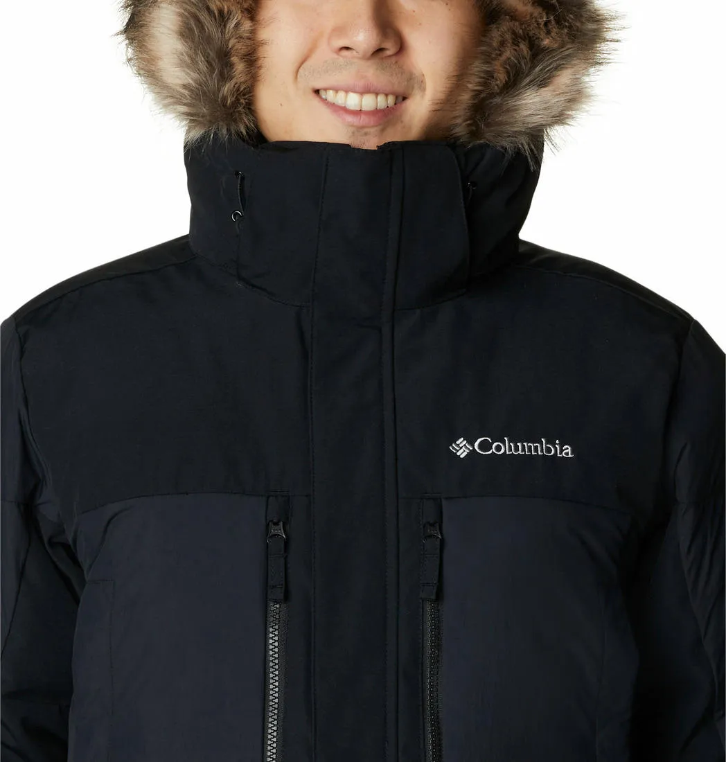 Columbia Mens Black Marquam Peak Fusion II Parka Jacket