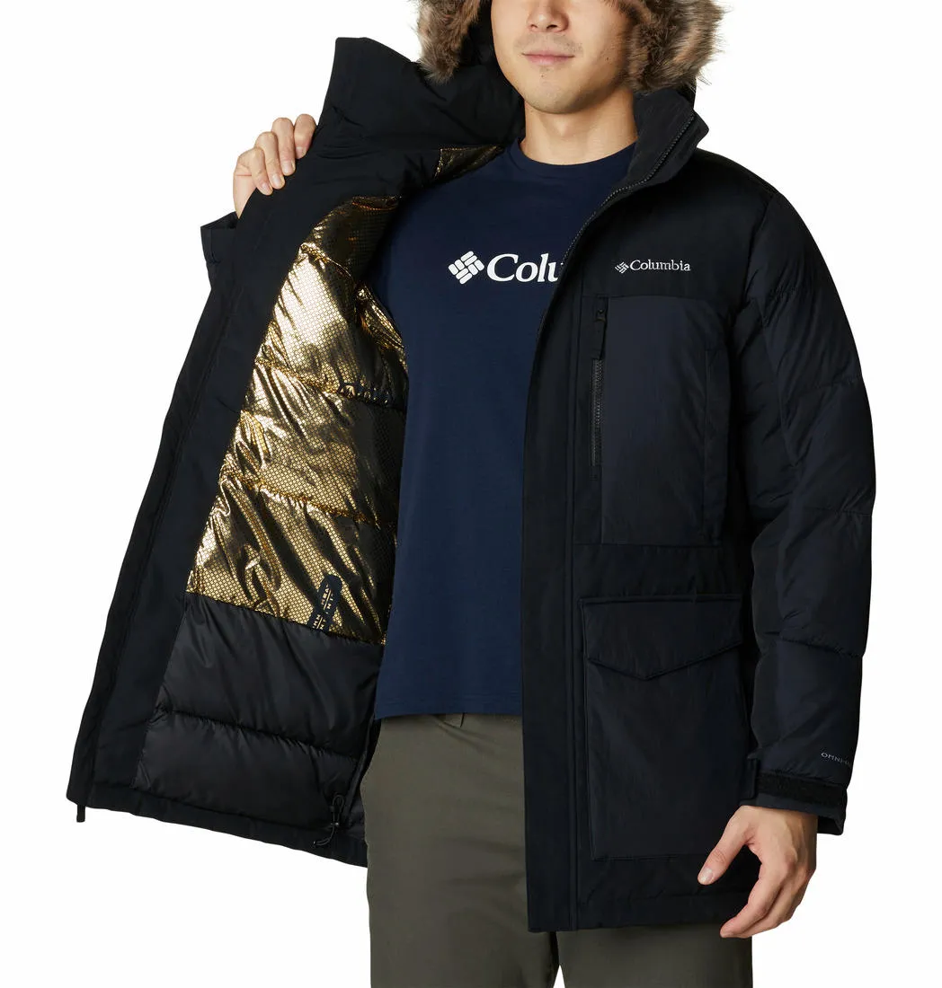 Columbia Mens Black Marquam Peak Fusion II Parka Jacket