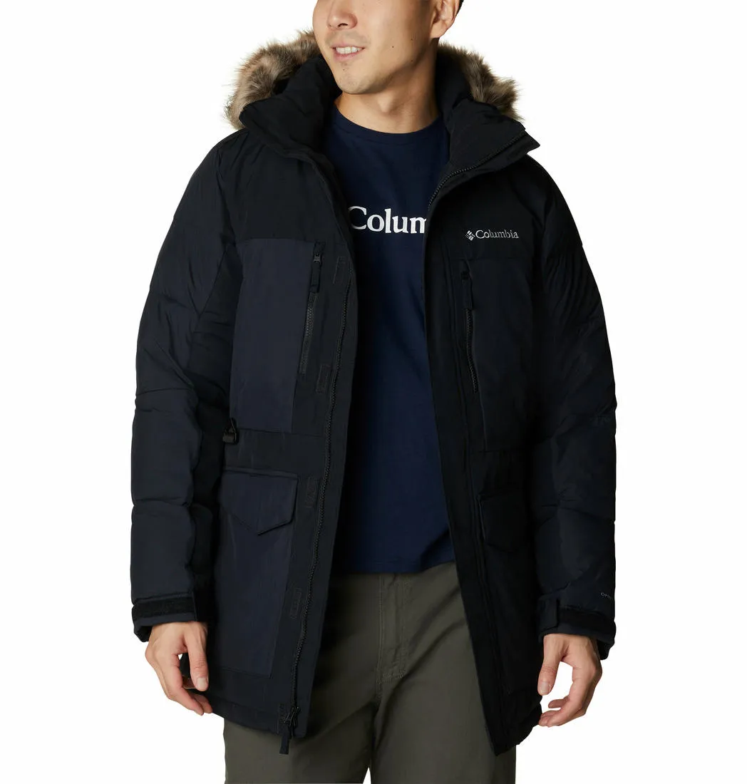 Columbia Mens Black Marquam Peak Fusion II Parka Jacket