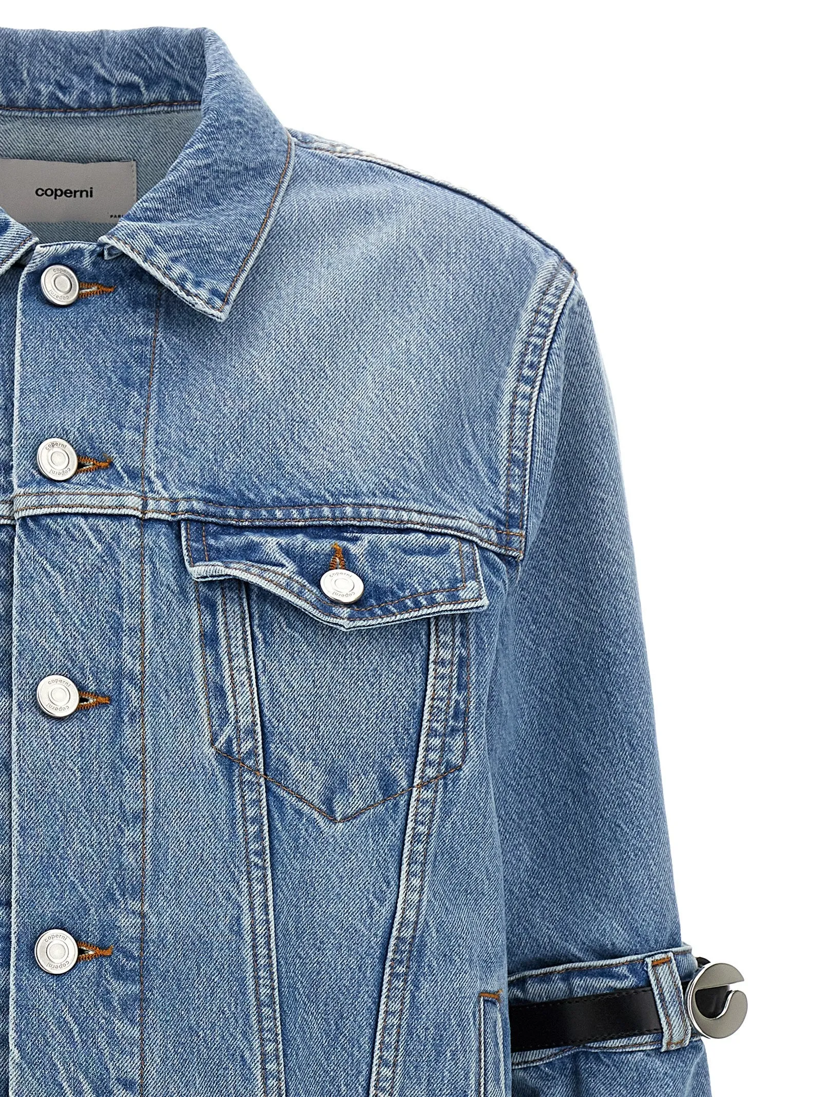 Coperni 'hybrid denim kort' jacka