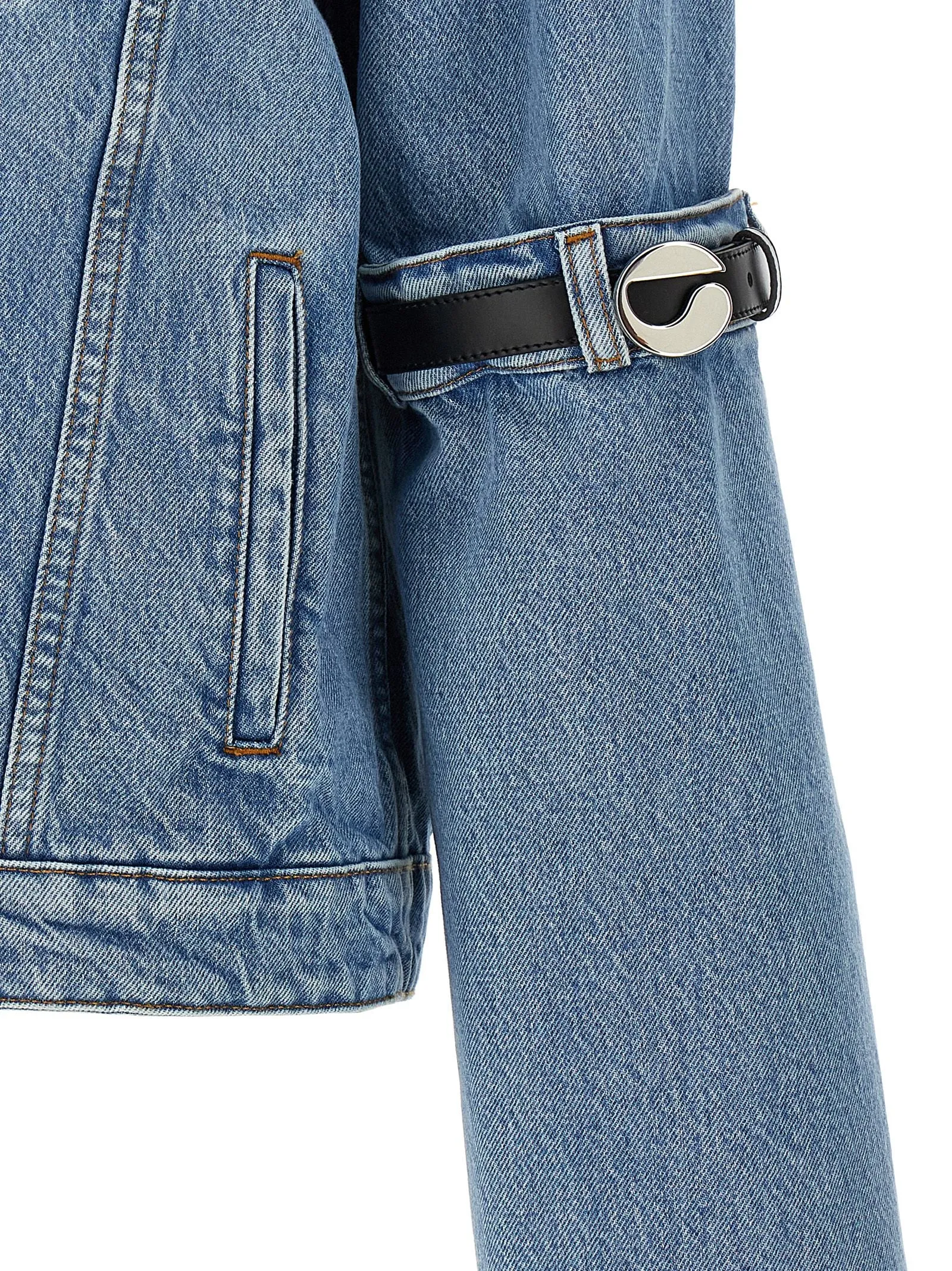 Coperni 'hybrid denim kort' jacka
