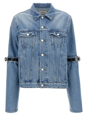 Coperni 'hybrid denim kort' jacka