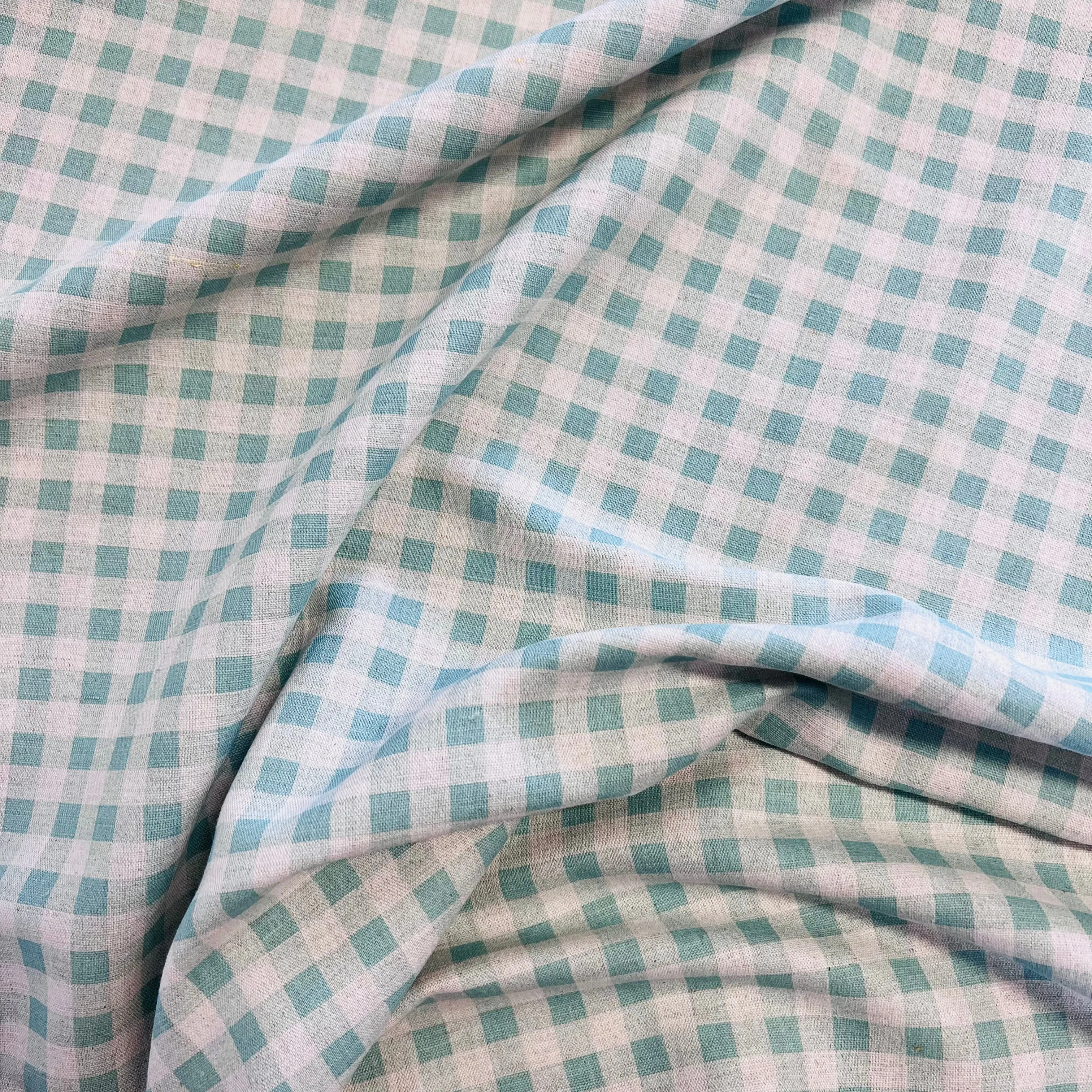 Country Linen | Gingham | Teal