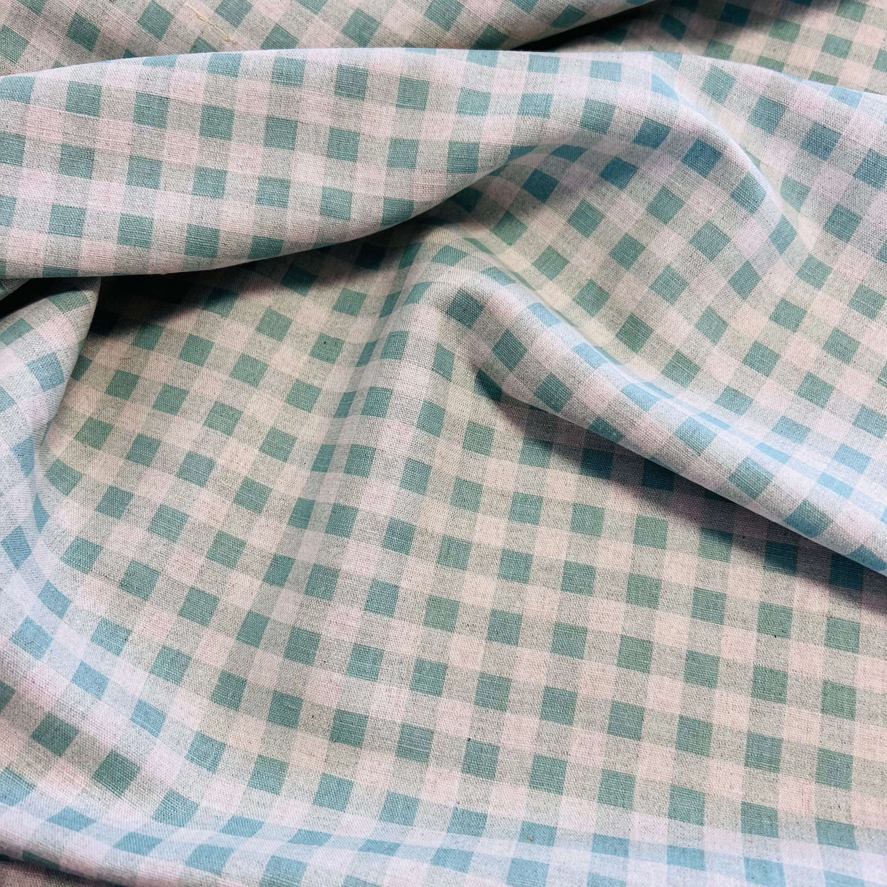 Country Linen | Gingham | Teal