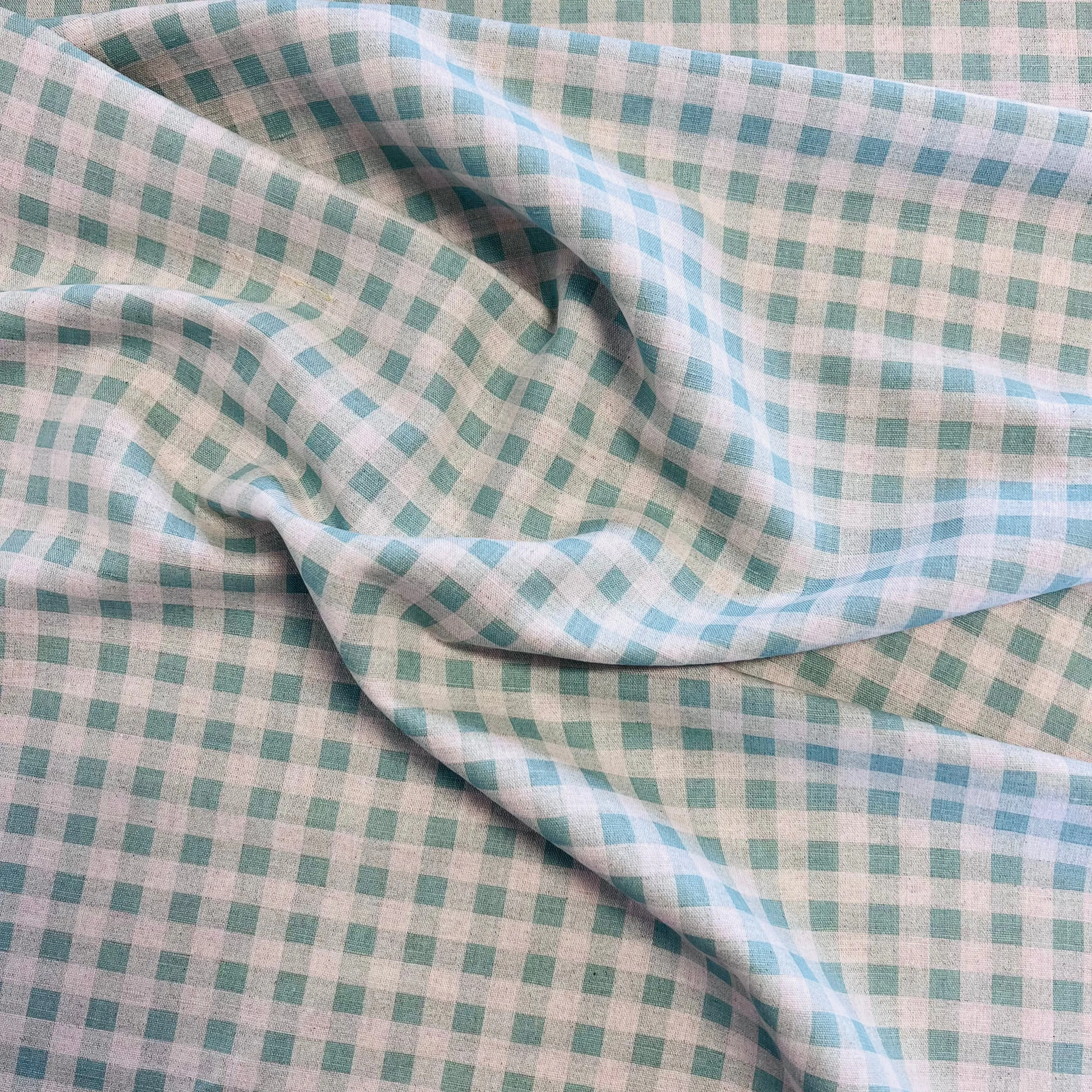 Country Linen | Gingham | Teal