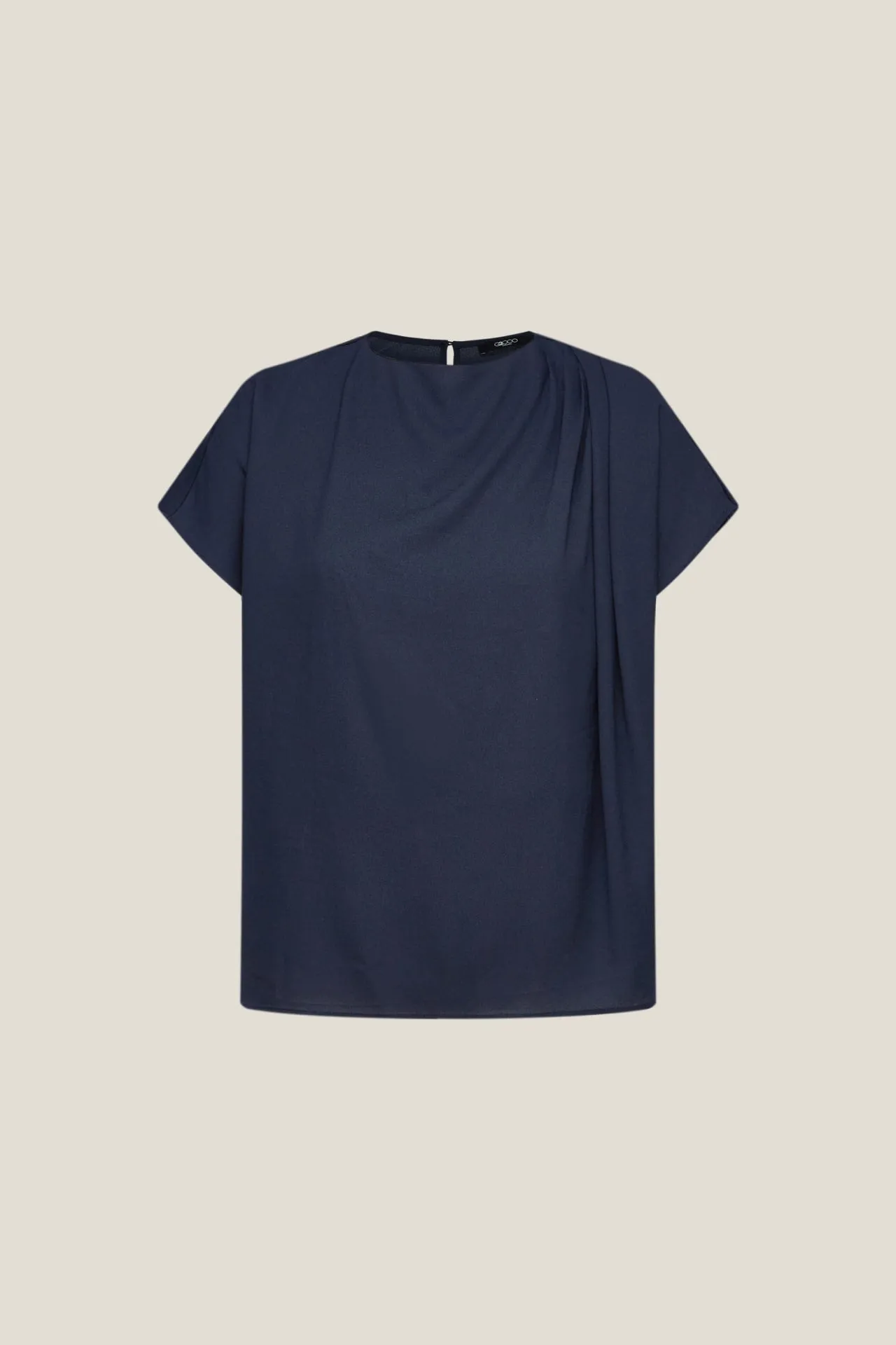Drapped Neck Blouse