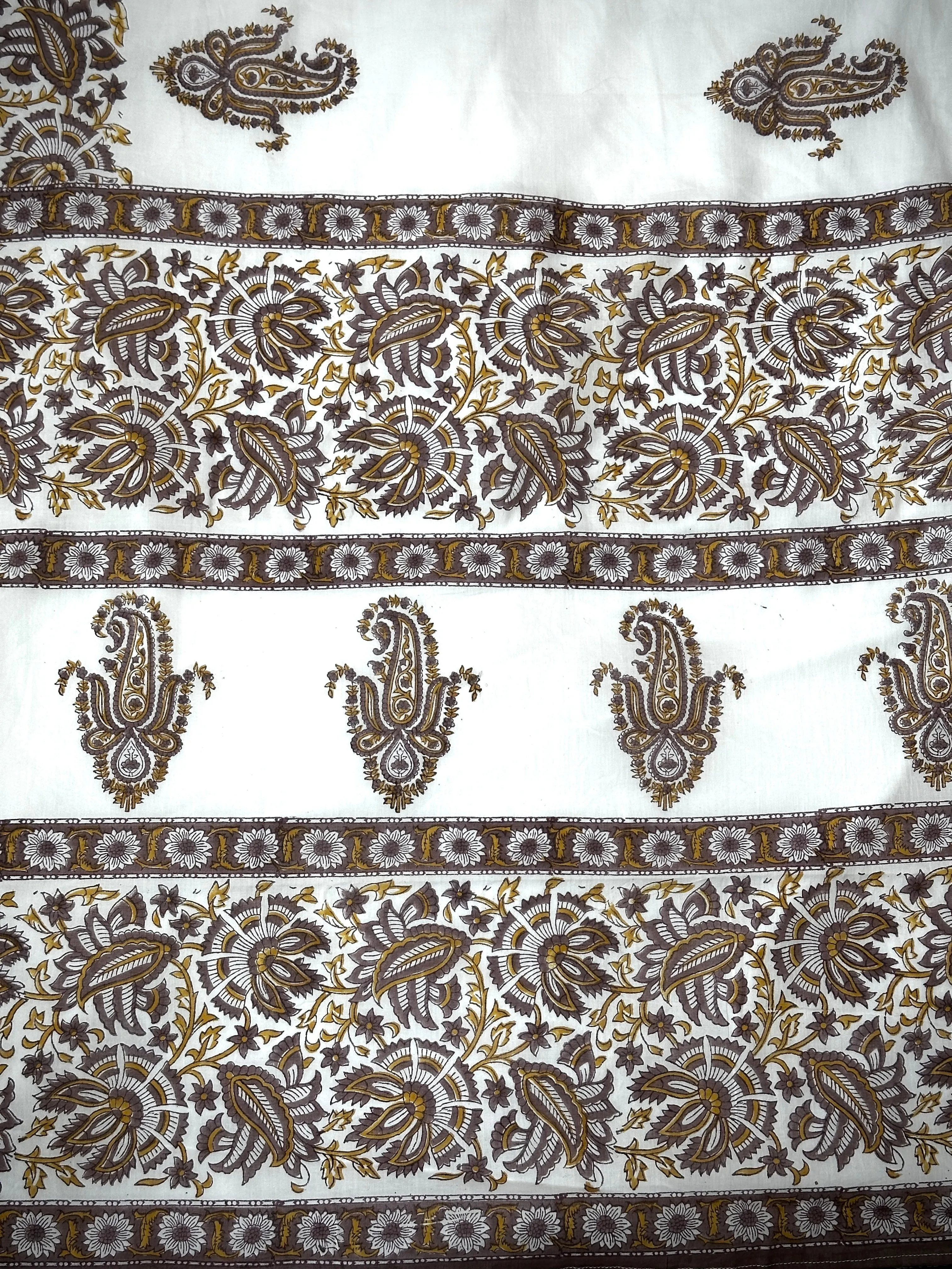 Earthen Charm | Printed Practice Saree