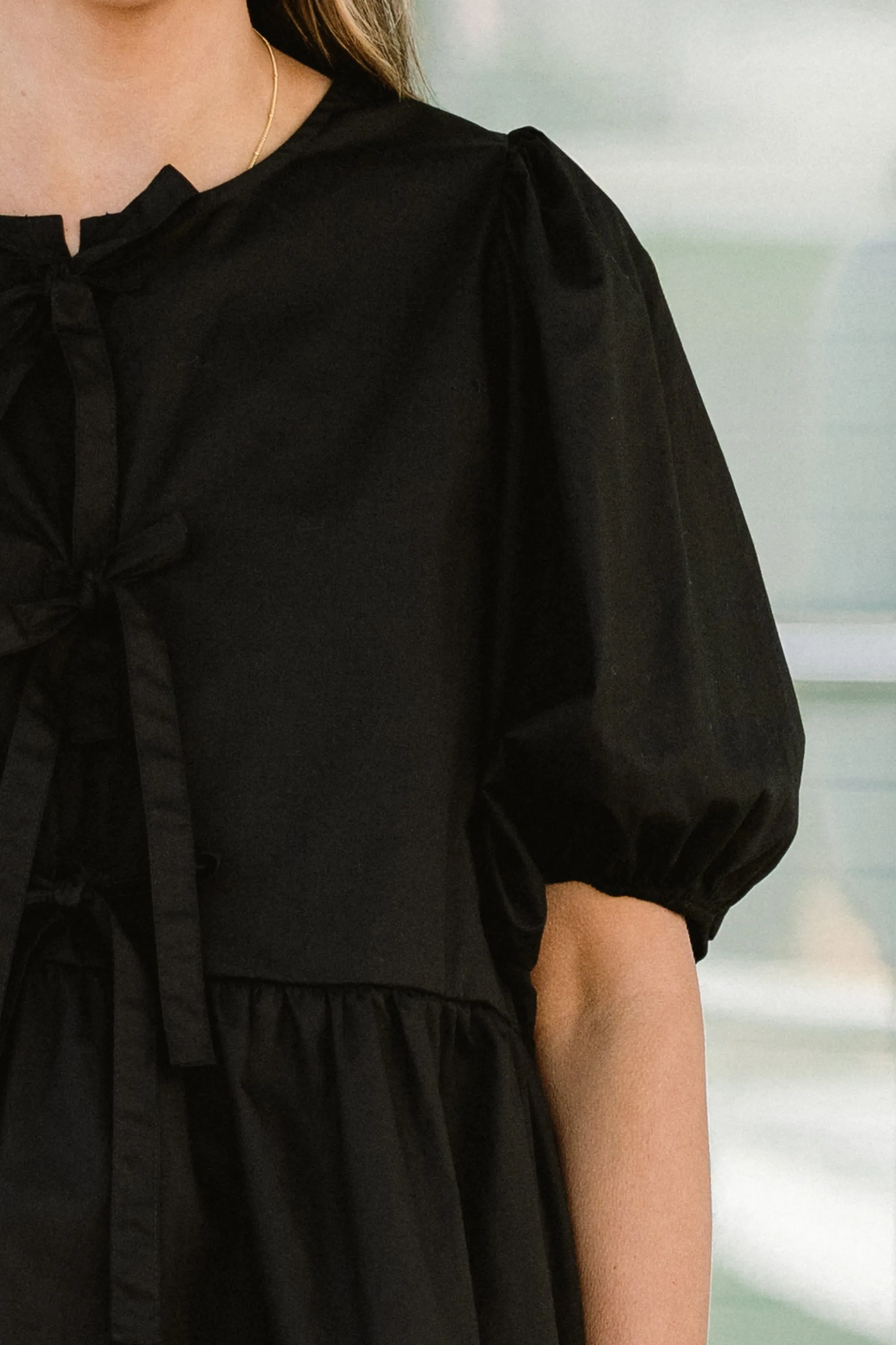Easy Living Top, Black