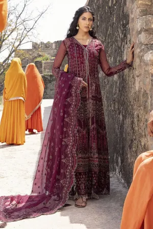 Eid Special Designer Purple Dress Combination #PN487