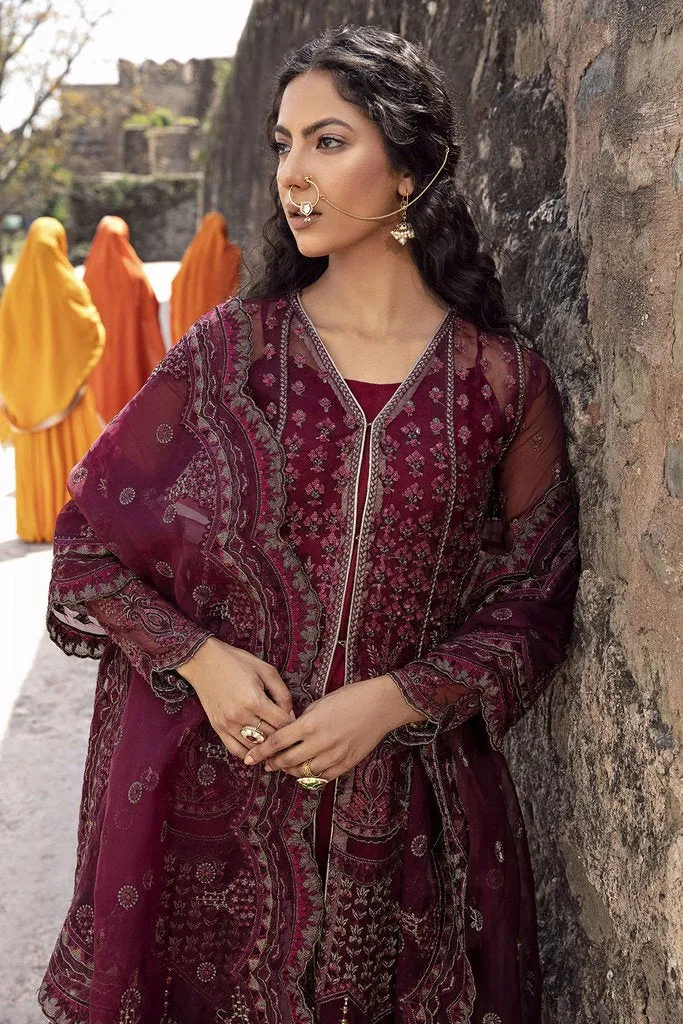 Eid Special Designer Purple Dress Combination #PN487