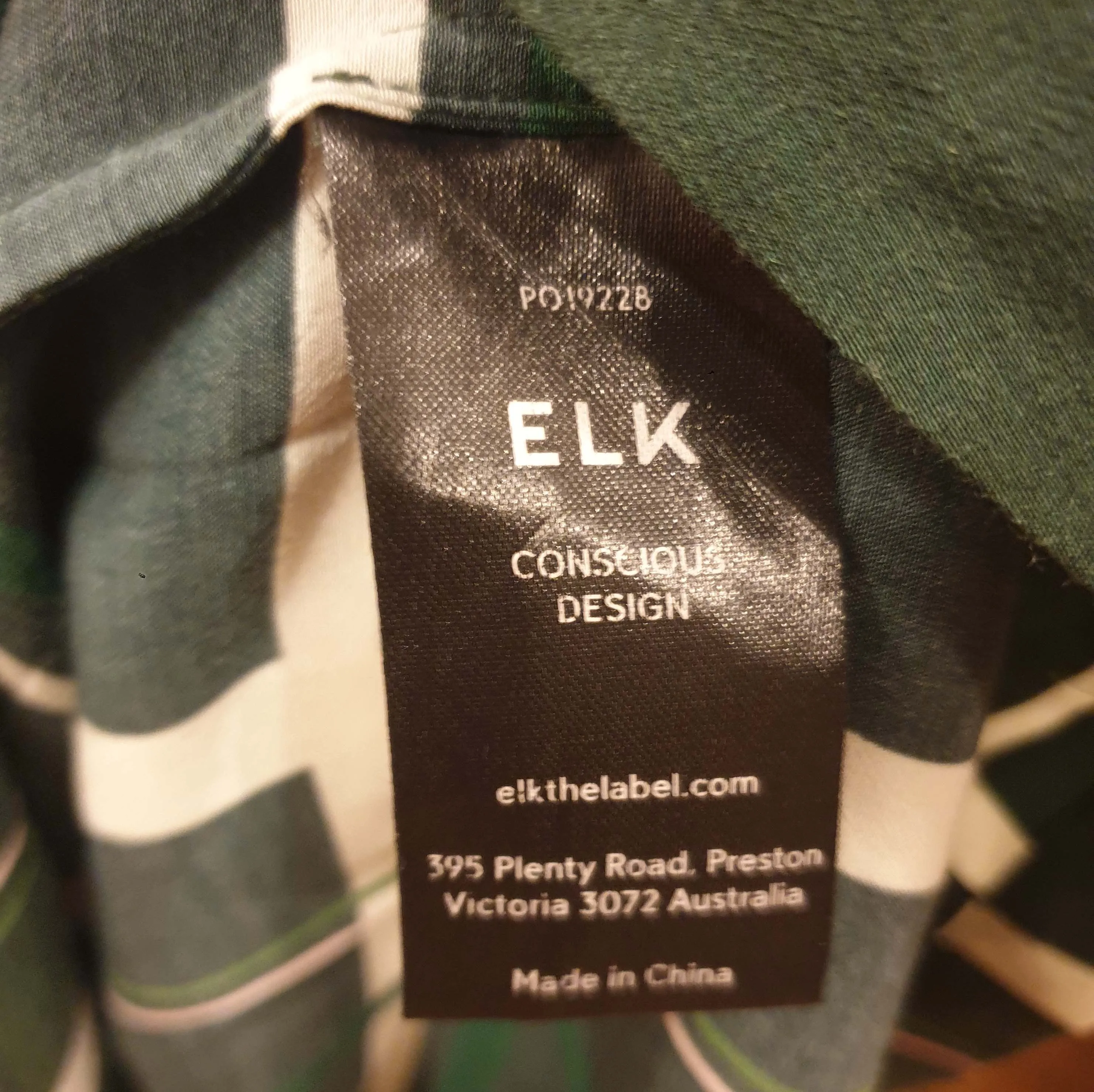 Elk green print tee shirt dress size 16