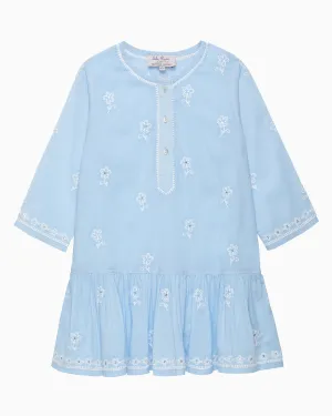 Embroidered Flower Kaftan