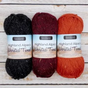 Estelle Yarns Highland Alpaca Worsted Tweed