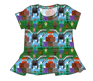 Explore.Dream.Discover Ladies' Peplum Top