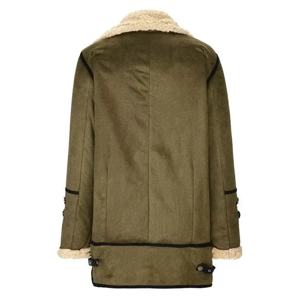 Extra warm, cozy lined jacket for women