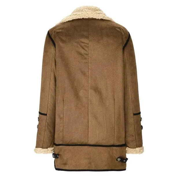 Extra warm, cozy lined jacket for women
