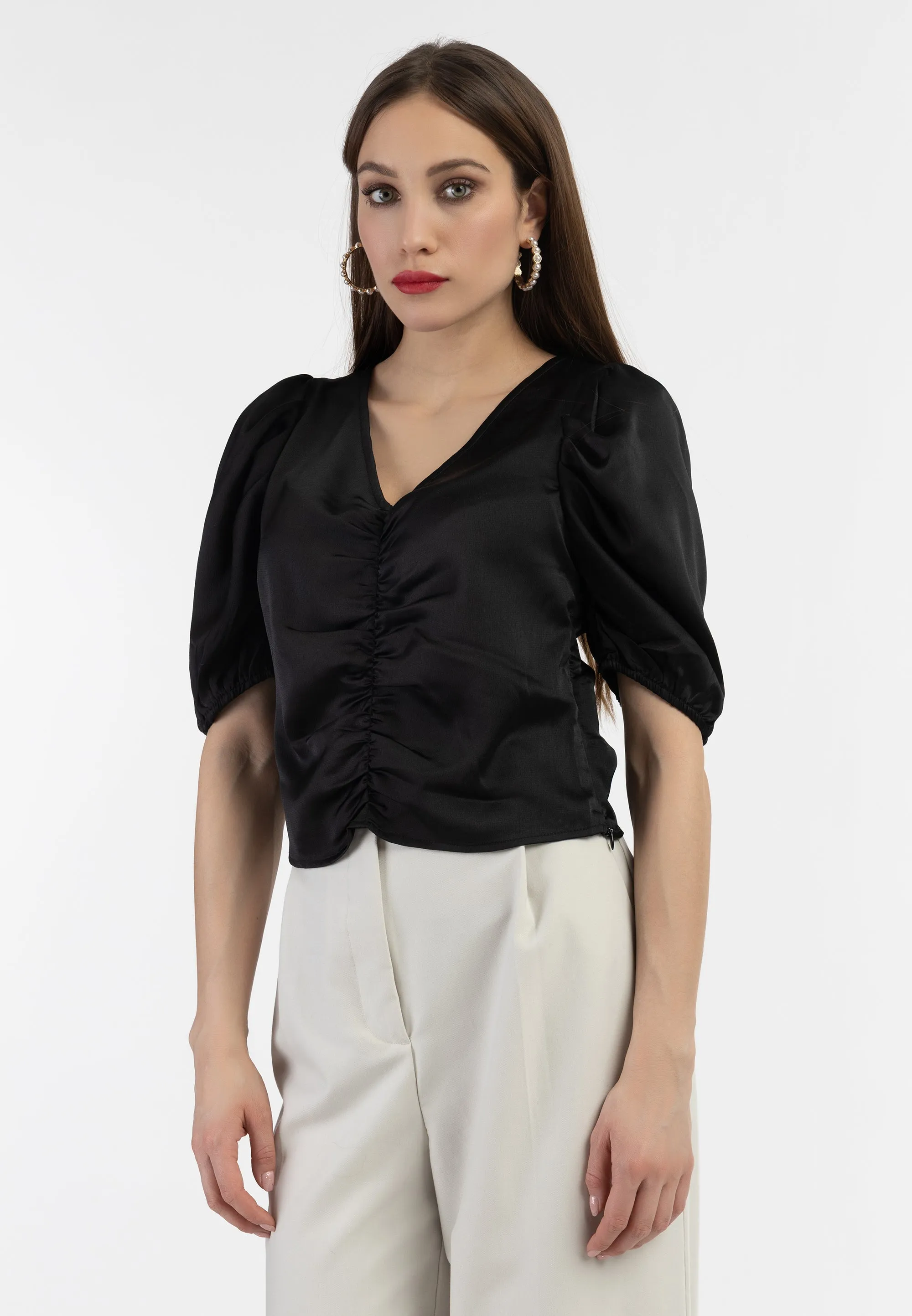 faina Women's Draped Top
