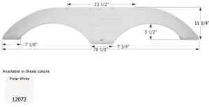 Forest River Wildcat Travel Trailer FS2072 - Polar White